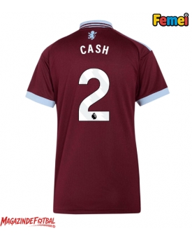 Aston Villa Matty Cash #2 Tricou Fotbal Replică 2026-27 Femei Acasa Aston Villa Matty Cash #2 Tricou Fotbal Replică 2026-27 Femei Acasa